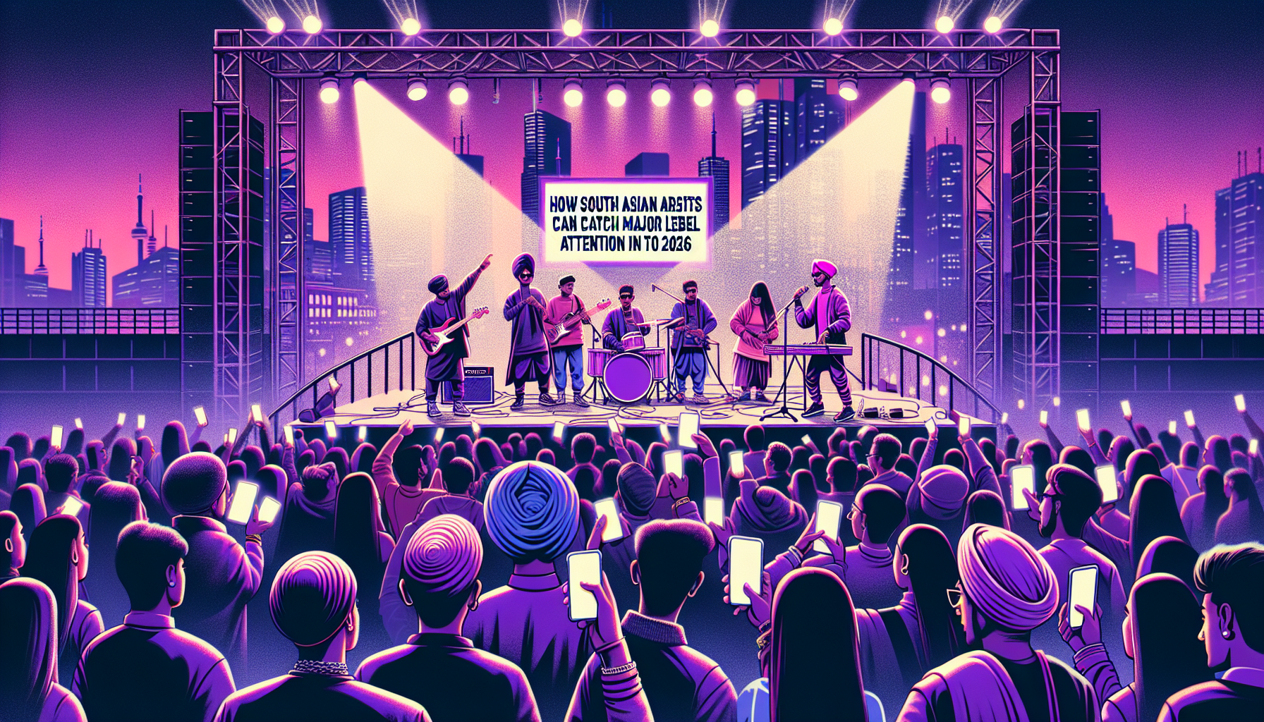 Catch Major Label Attention as a South Asian Artist