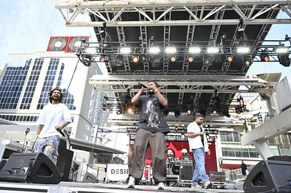 Spitty performing at DESIFEST